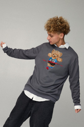 Свитшот мужской OVERSIZE /no flis/