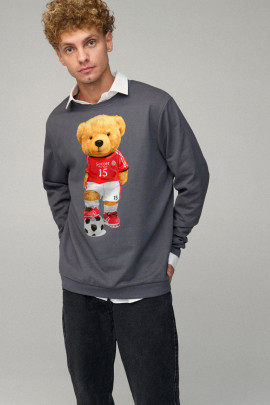 Свитшот мужской OVERSIZE /no flis/