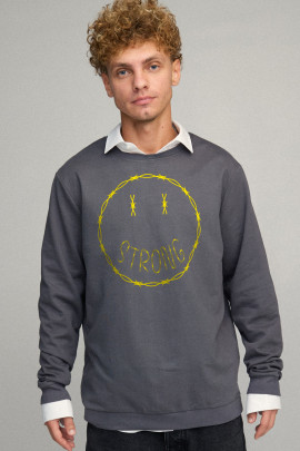 Свитшот мужской OVERSIZE /no flis/