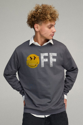 Свитшот мужской OVERSIZE /no flis/