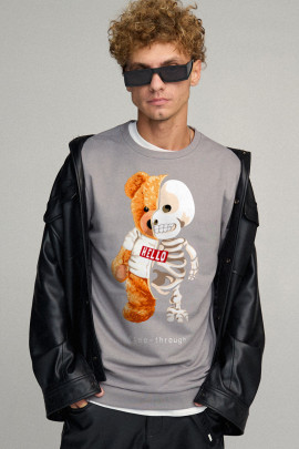 Свитшот мужской BASIC /no flis/