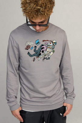 Свитшот мужской BASIC /no flis/