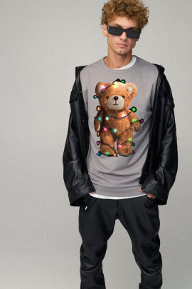 Свитшот мужской BASIC /no flis/