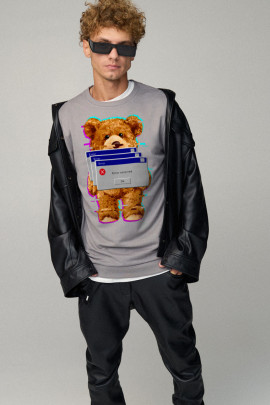 Свитшот мужской BASIC /no flis/