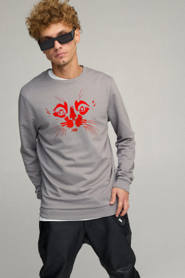 Свитшот мужской BASIC /no flis/