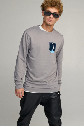 Свитшот мужской BASIC /no flis/