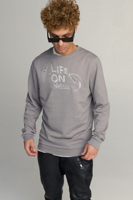 Свитшот мужской BASIC /no flis/