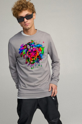 Свитшот мужской BASIC /no flis/