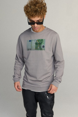 Свитшот мужской BASIC /no flis/