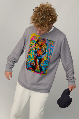 Свитшот мужской OVERSIZE /no flis/