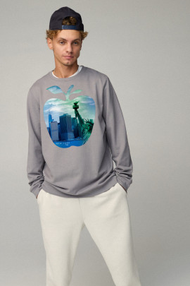 Свитшот мужской OVERSIZE /no flis/