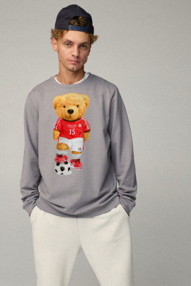 Свитшот мужской OVERSIZE /no flis/