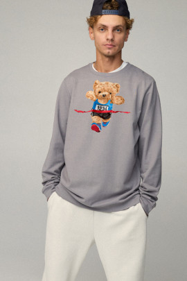 Свитшот мужской OVERSIZE /no flis/