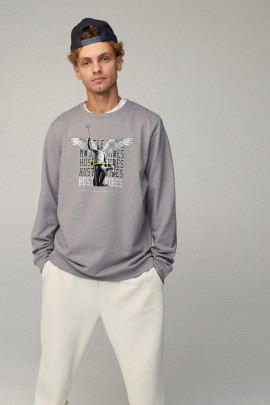 Свитшот мужской OVERSIZE /no flis/