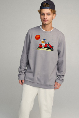 Свитшот мужской OVERSIZE /no flis/