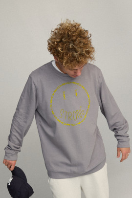 Свитшот мужской OVERSIZE /no flis/