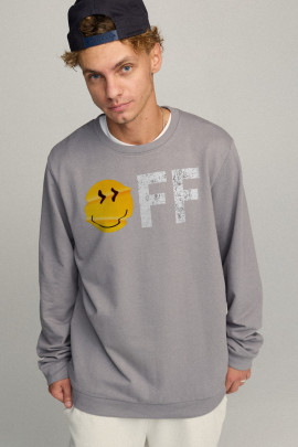 Свитшот мужской OVERSIZE /no flis/