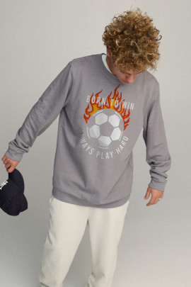 Свитшот мужской OVERSIZE /no flis/