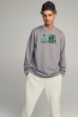 Свитшот мужской OVERSIZE /no flis/