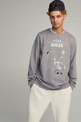 Свитшот мужской OVERSIZE /no flis/