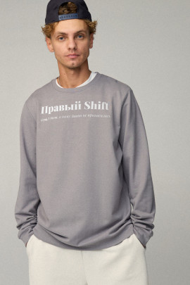 Світшот чоловічий OVERSIZE /no flis/