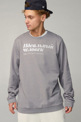 Світшот чоловічий OVERSIZE /no flis/