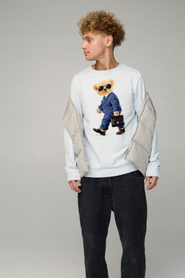 Світшот чоловічий BASIC /no flis/