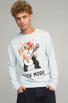 Світшот чоловічий BASIC /no flis/