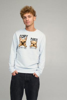 Світшот чоловічий BASIC /no flis/