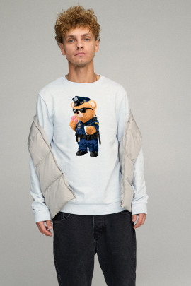 Світшот чоловічий BASIC /no flis/