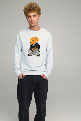 Світшот чоловічий BASIC /no flis/