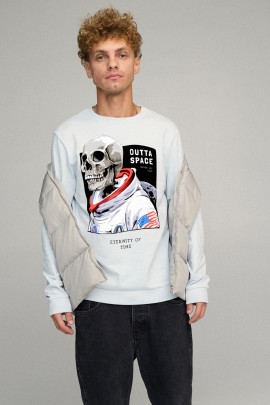 Світшот чоловічий BASIC /no flis/