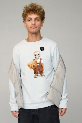 Світшот чоловічий BASIC /no flis/