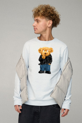 Світшот чоловічий BASIC /no flis/