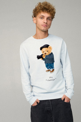 Світшот чоловічий BASIC /no flis/