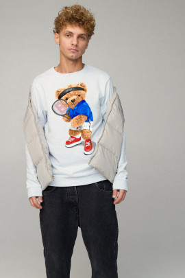 Світшот чоловічий BASIC /no flis/