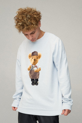 Світшот чоловічий OVERSIZE /no flis/