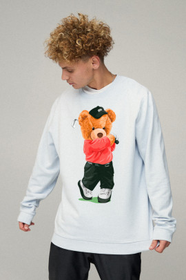 Світшот чоловічий OVERSIZE /no flis/