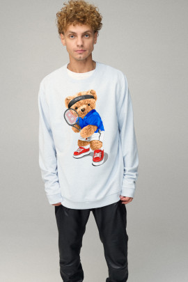 Світшот чоловічий OVERSIZE /no flis/