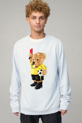 Світшот чоловічий OVERSIZE /no flis/