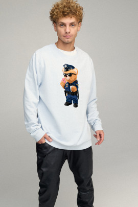 Світшот чоловічий OVERSIZE /no flis/