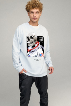 Світшот чоловічий OVERSIZE /no flis/