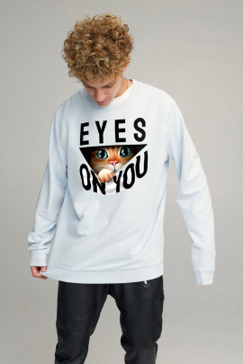 Світшот чоловічий OVERSIZE /no flis/