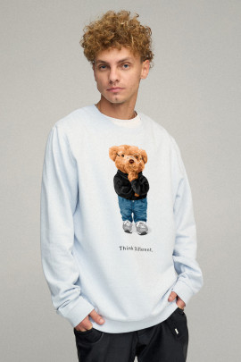 Світшот чоловічий OVERSIZE /no flis/