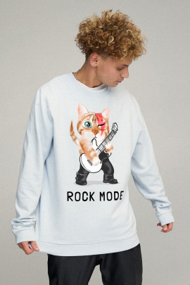 Світшот чоловічий OVERSIZE /no flis/