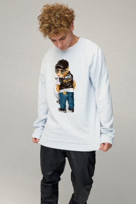 Світшот чоловічий OVERSIZE /no flis/