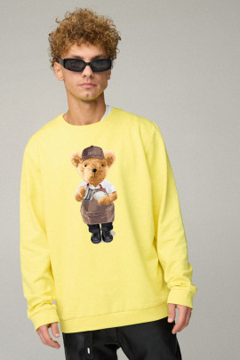 Світшот чоловічий OVERSIZE /no flis/