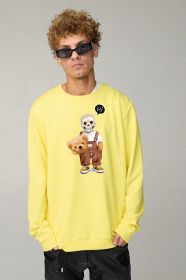 Світшот чоловічий OVERSIZE /no flis/