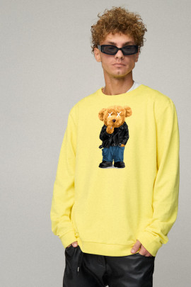 Світшот чоловічий OVERSIZE /no flis/