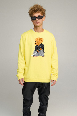 Світшот чоловічий OVERSIZE /no flis/